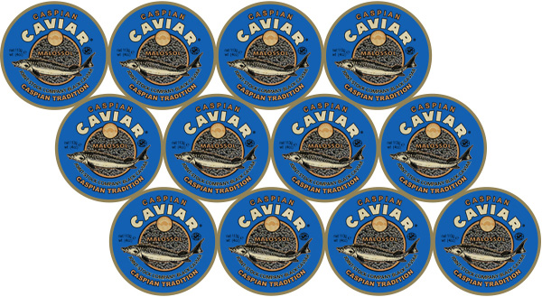 Premium Osetra Kaviar Malossol 1356g